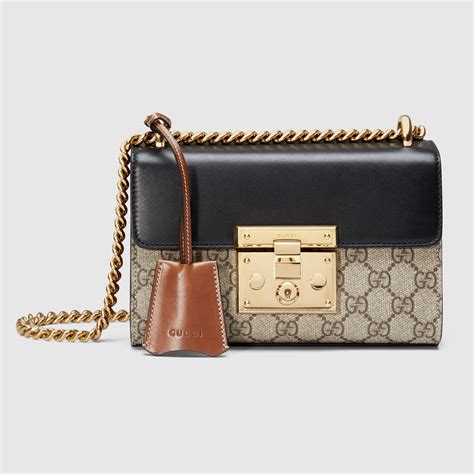 gucci padlock bag gold|genuine gucci padlock bag.